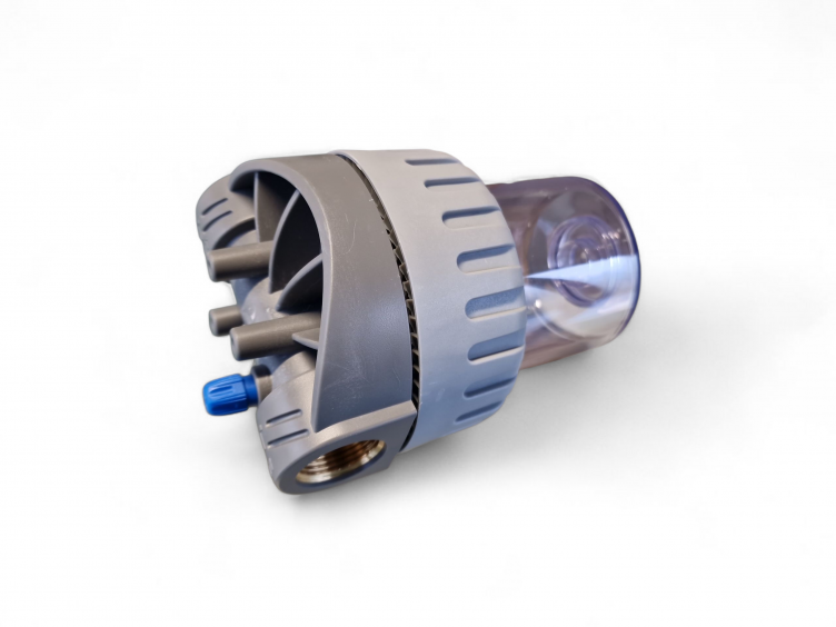 Wasserfilter 1Zoll klein - 60 micron – Vorfilter für Pumpen & Beregnung - ohne Kartusche